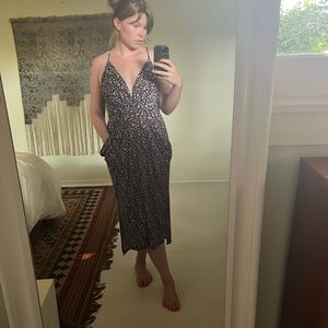 BCBG plunging dress